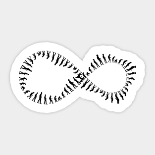 Infinite evolution Sticker